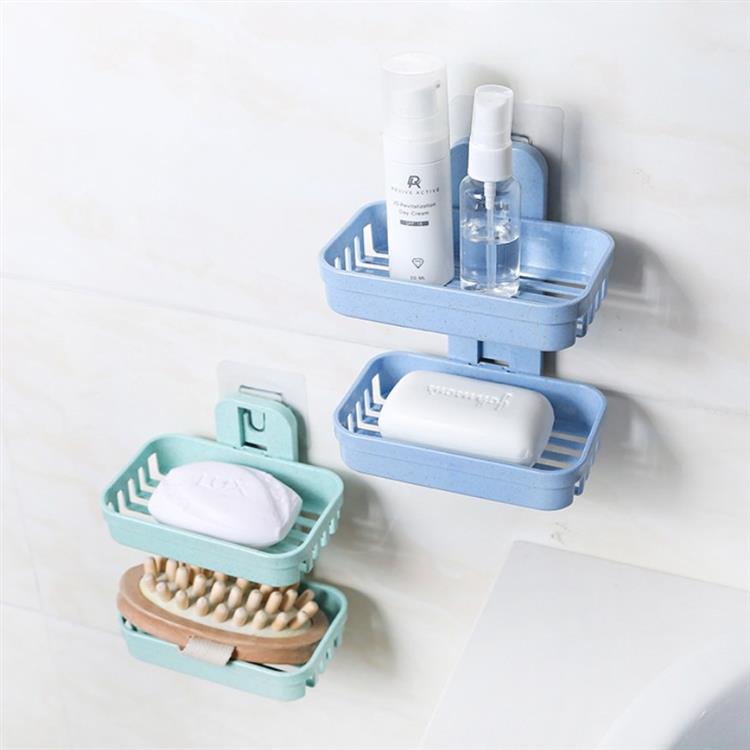 Non-marking Double-layer Hollow Soap Holder