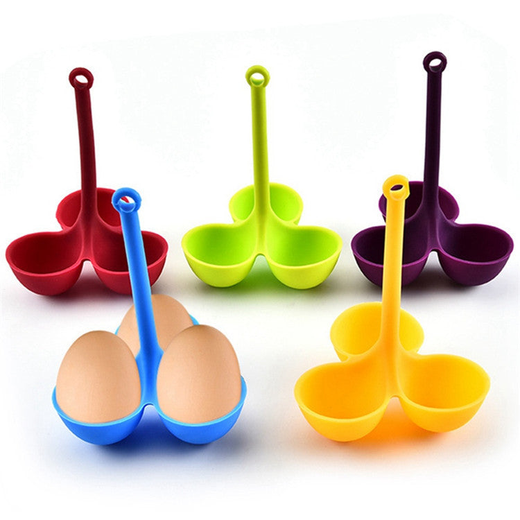 Silicone 3-Hole Boiled Egg
