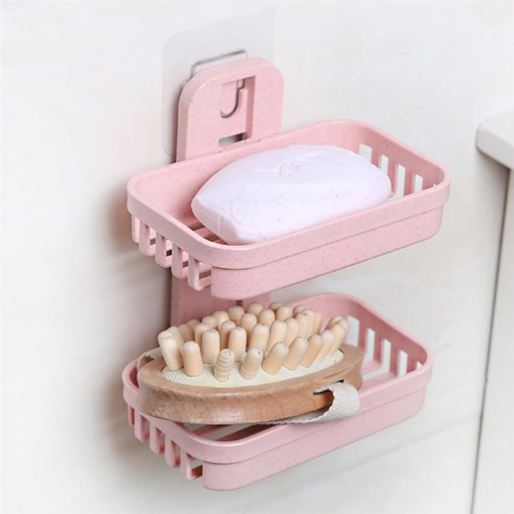 Non-marking Double-layer Hollow Soap Holder