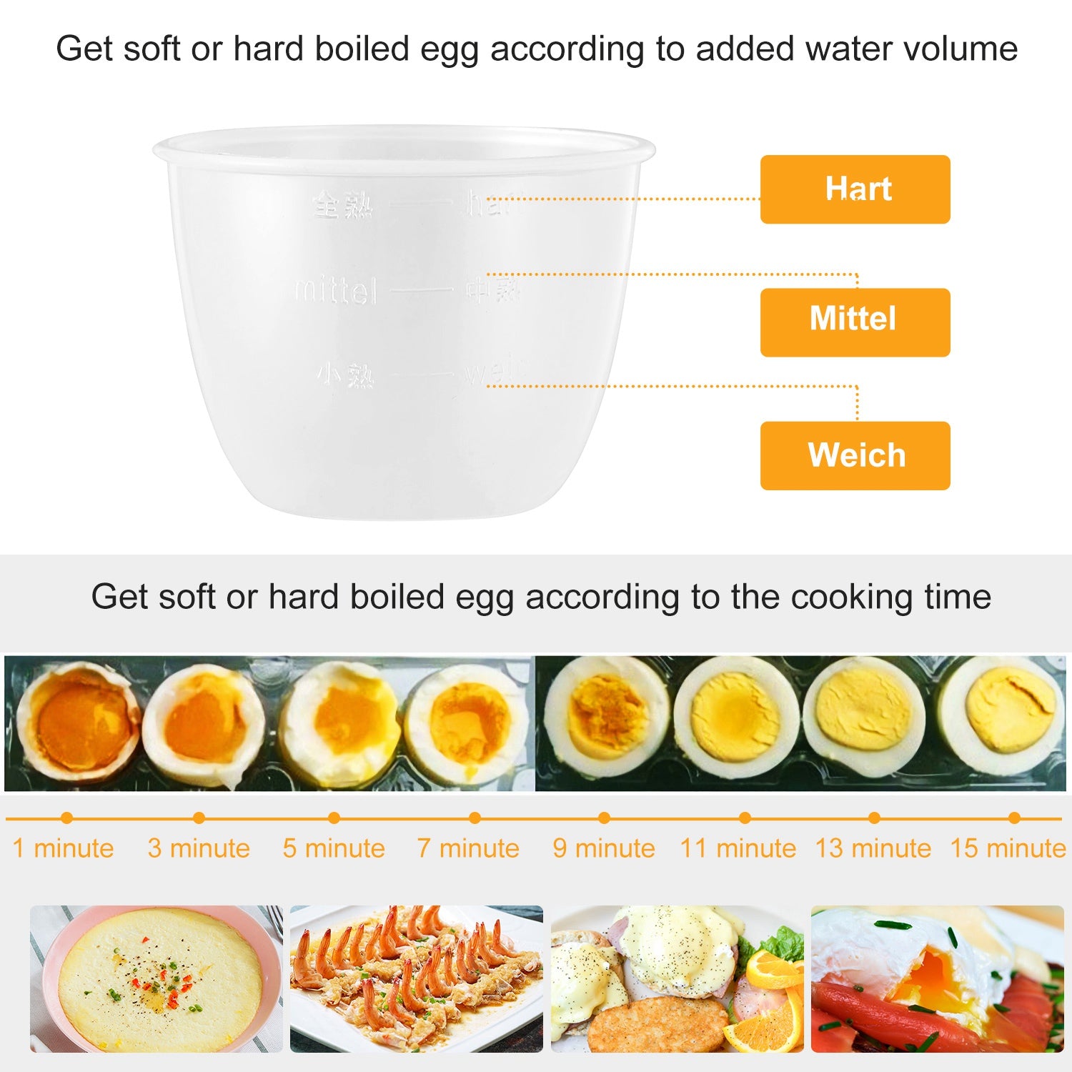 1Pc Electric Egg Cooker 