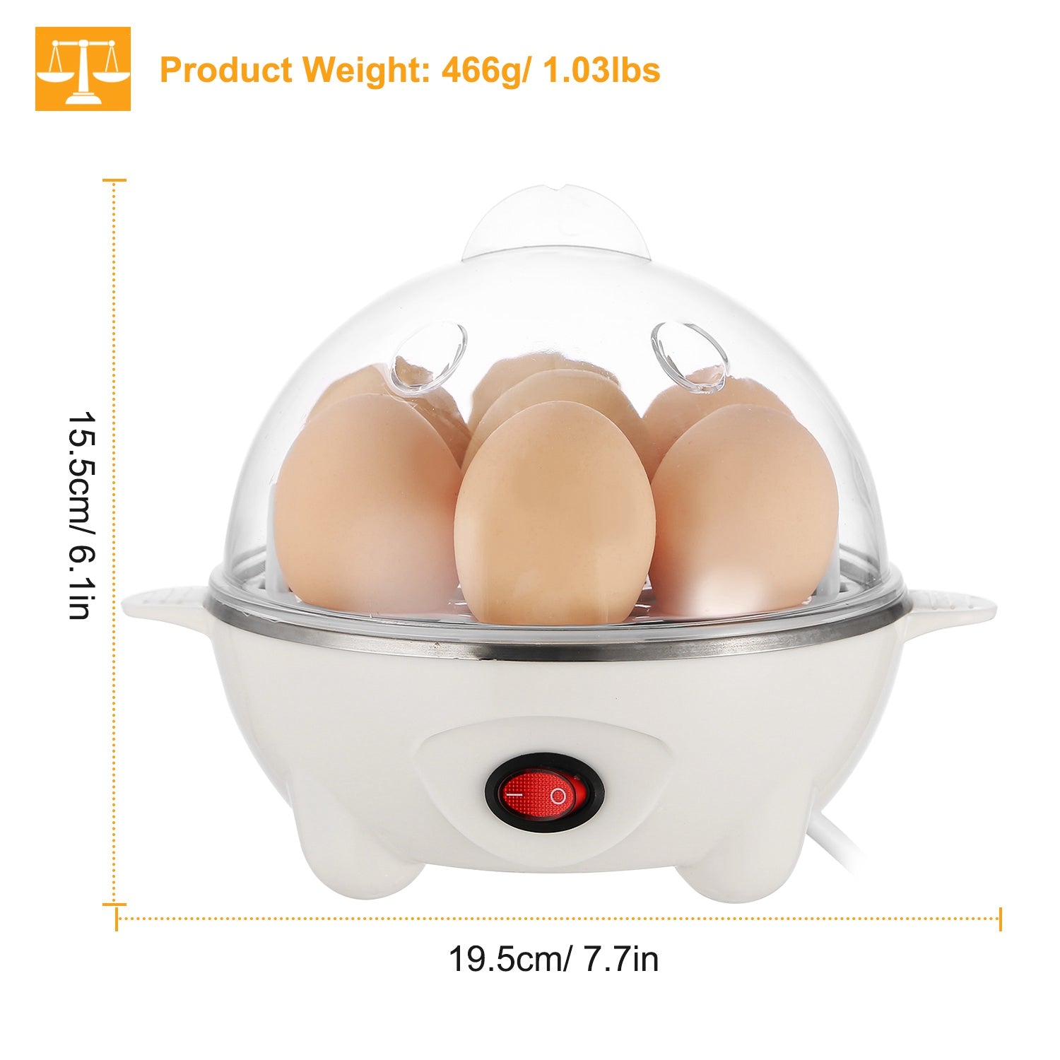 1Pc Electric Egg Cooker 